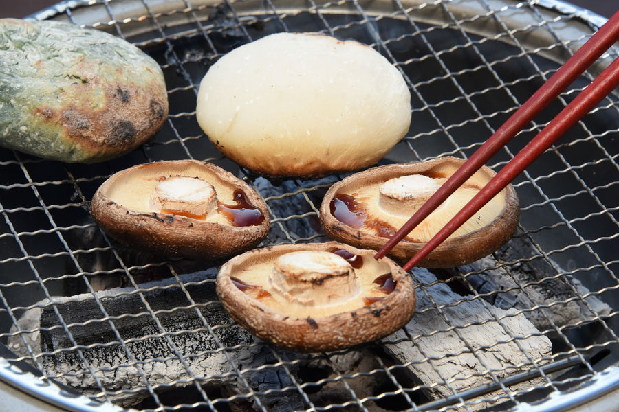 椎茸の村★諸塚村が贈る　原木生シイタケのおいしい食べ方