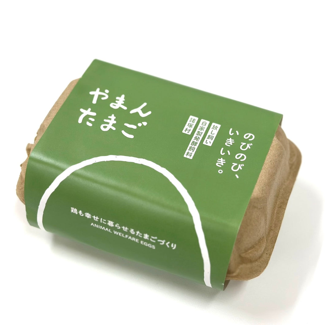 【 冷蔵 】やまんたまご　放し飼い鶏卵