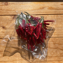 画像をギャラリービューアに読み込む, 乾燥唐辛子　30g
